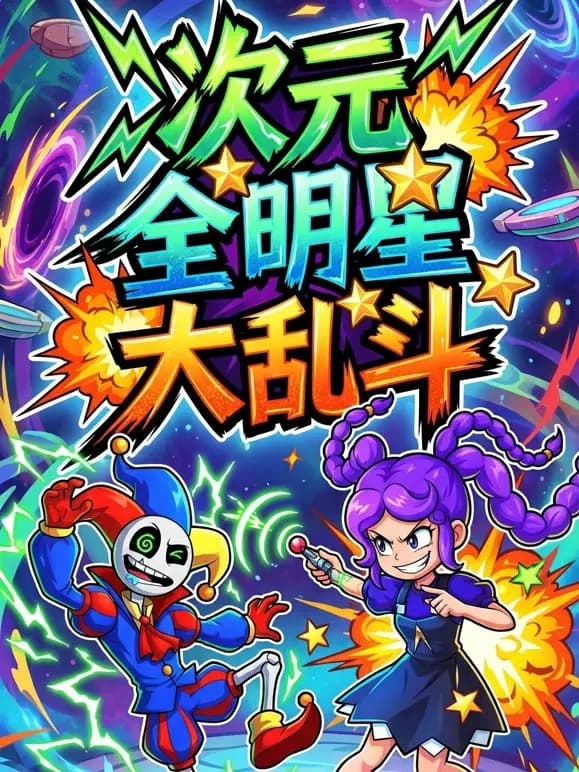 次元全明星大乱斗海报