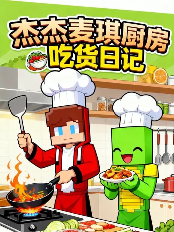 杰杰麦琪厨房吃货日记海报