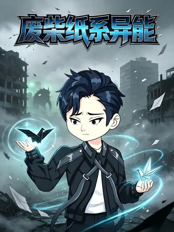 废柴纸系异能海报