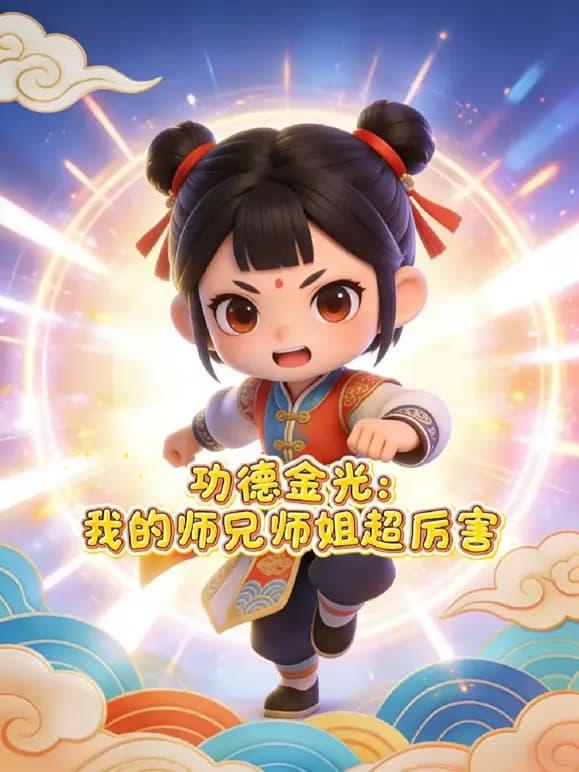 功德金光：我的师兄师姐超厉害动态漫画海报