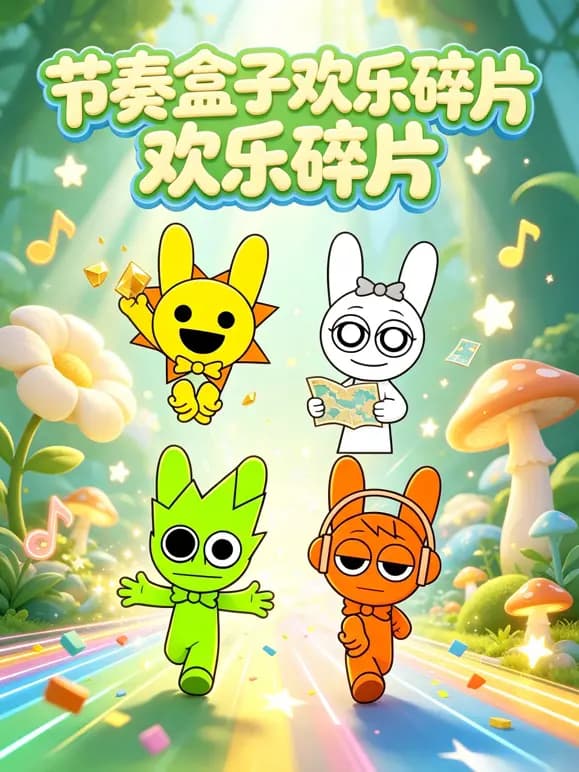节奏盒子欢乐碎片海报