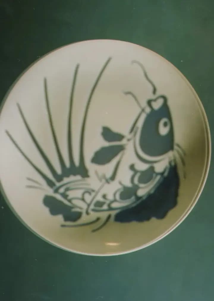 鱼盘海报