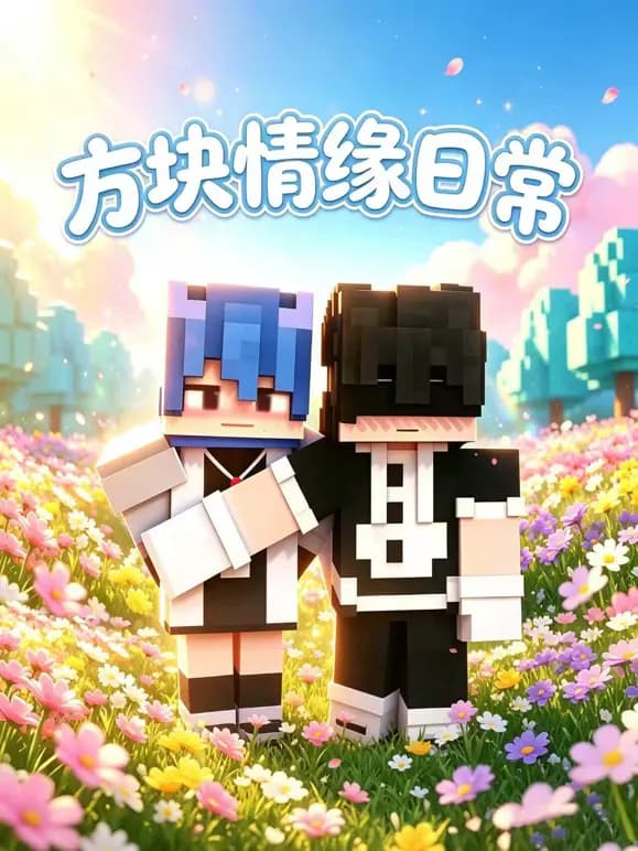 方块情缘日常海报