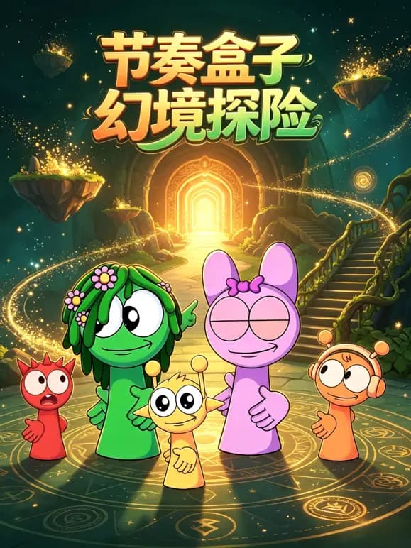 节奏盒子幻境探险海报