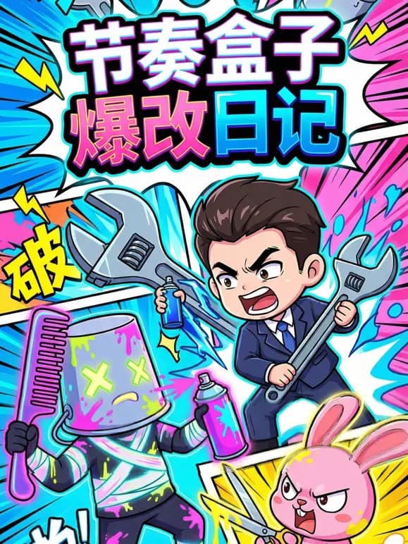 节奏盒子爆改日记海报