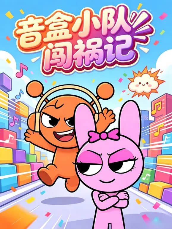音盒小队闯祸记海报