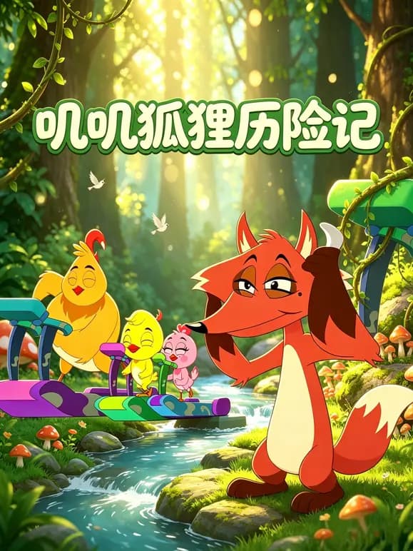 叽叽狐狸历险记海报