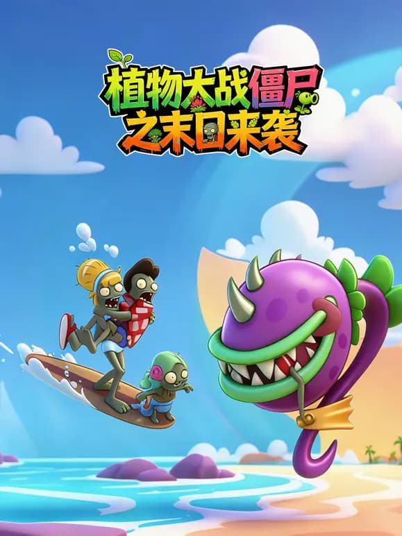 植物大战僵尸之末日来袭海报