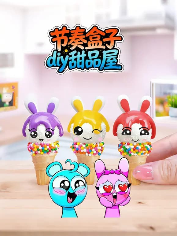 节奏盒子diy甜品屋海报