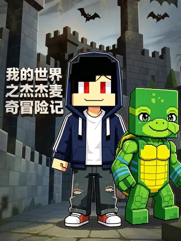 我的世界之杰杰麦奇冒险记海报