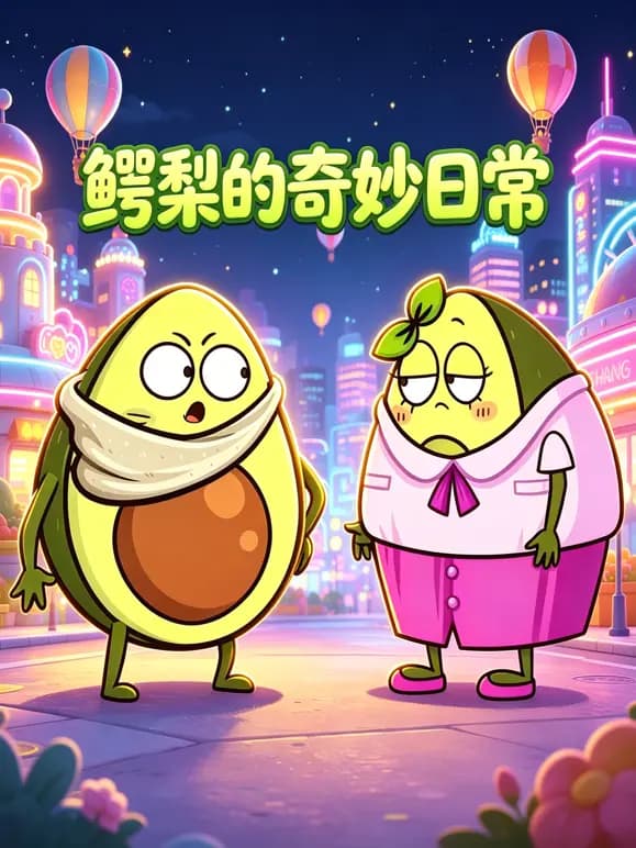 鳄梨的奇妙日常海报