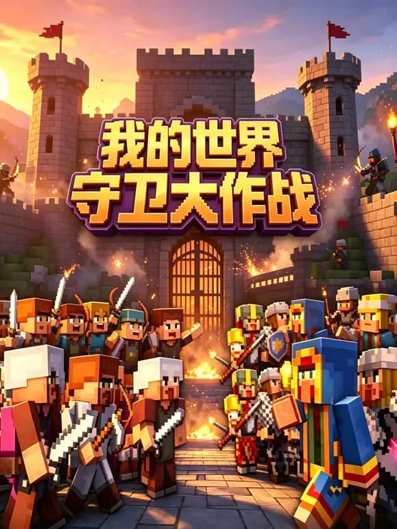 我的世界守卫大作战海报