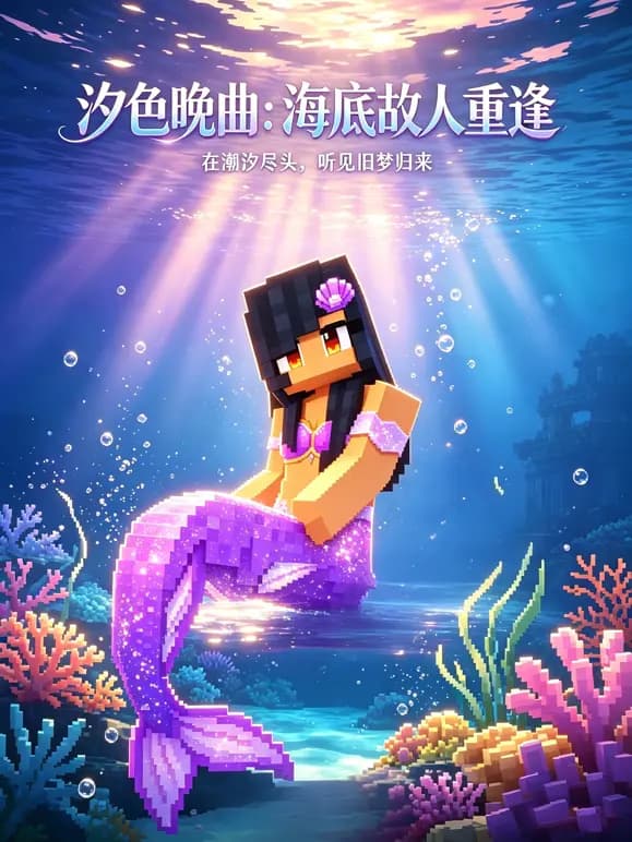 汐色晚曲：海底故人重逢海报