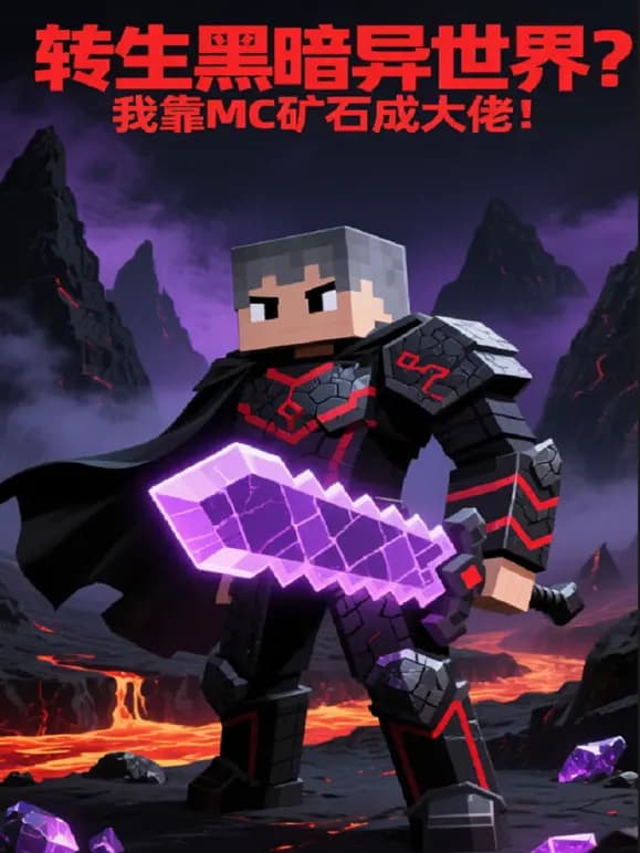 转生黑暗异世界?我靠MC矿石成大佬!海报