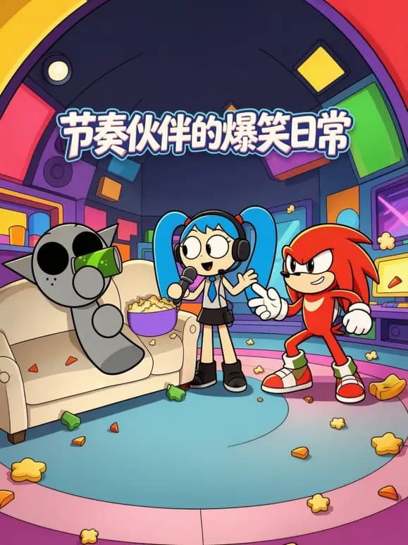 节奏伙伴的爆笑日常海报