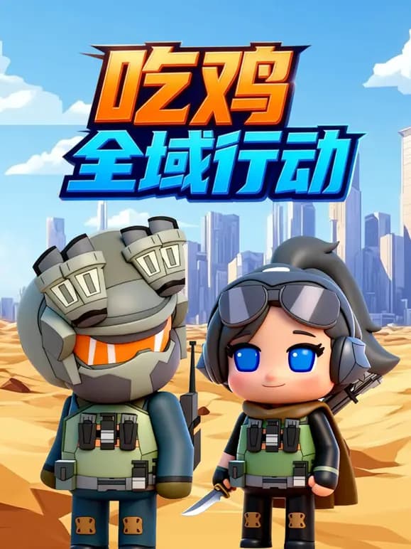 吃鸡全域行动海报