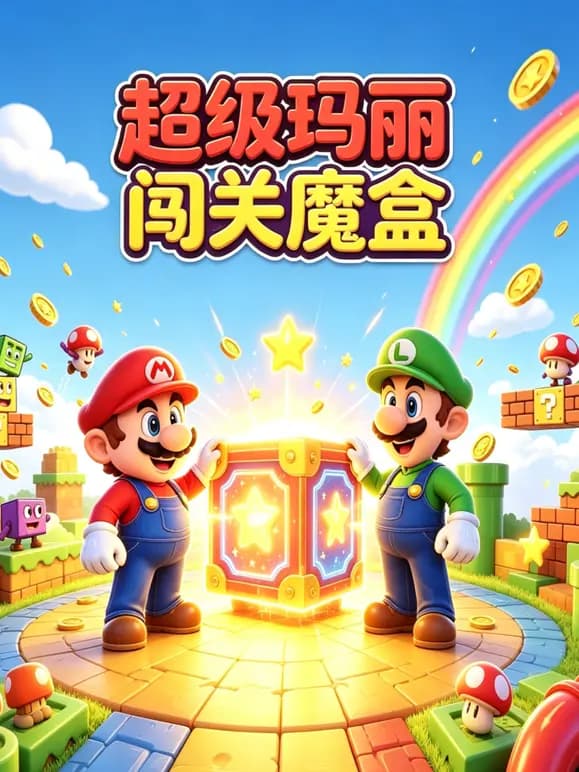 超级玛丽闯关魔盒海报
