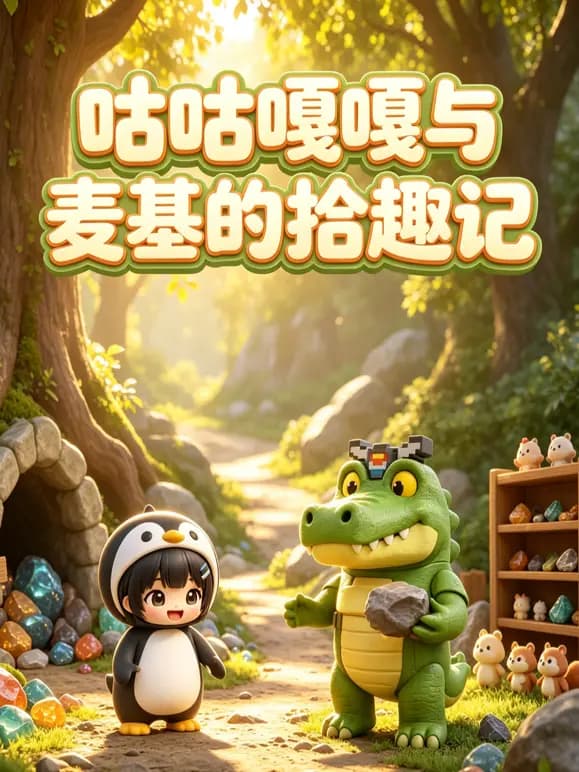 咕咕嘎嘎与麦基的拾趣记海报