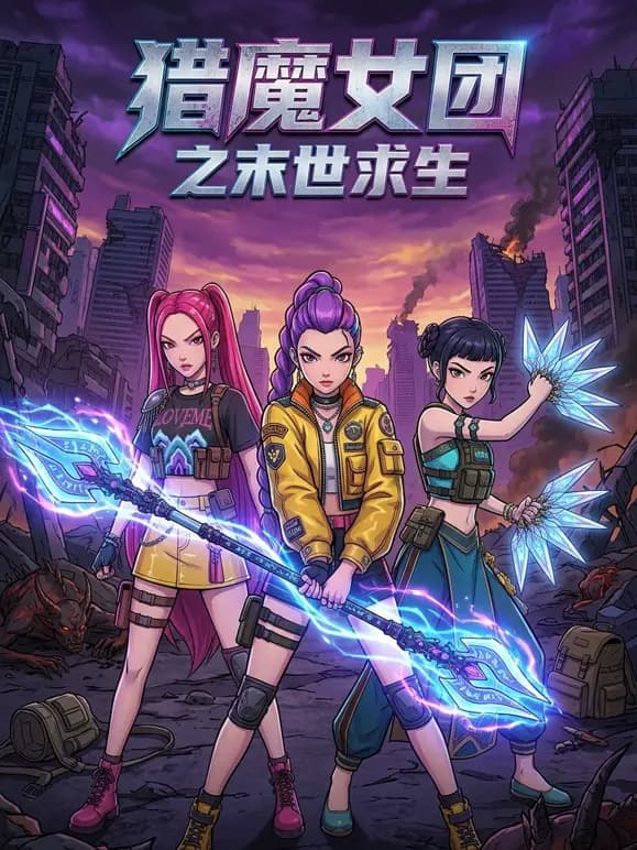 猎魔女团之末世求生海报