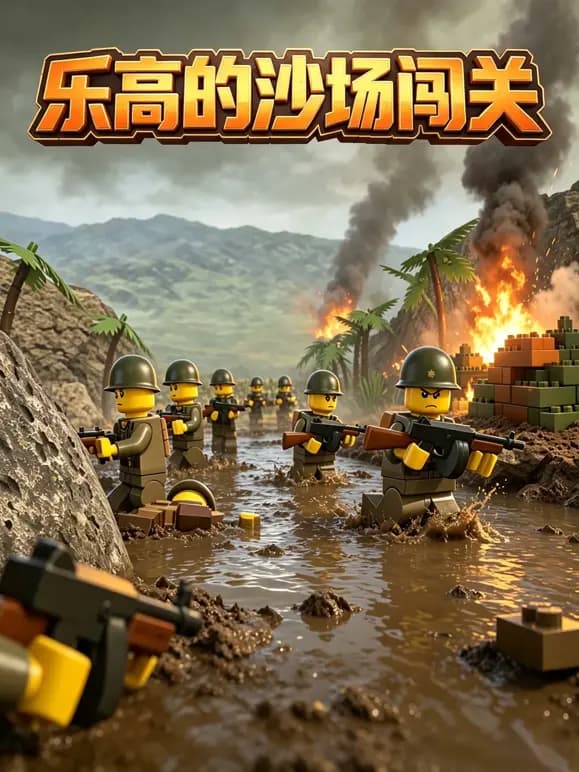 乐高的沙场闯关海报