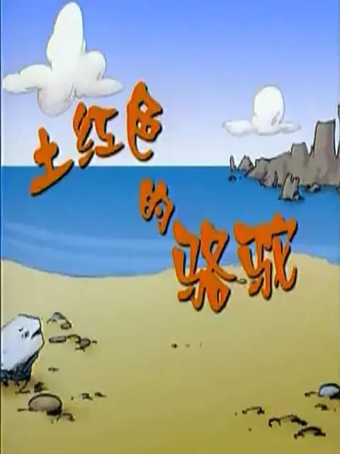 土红色的骆驼海报