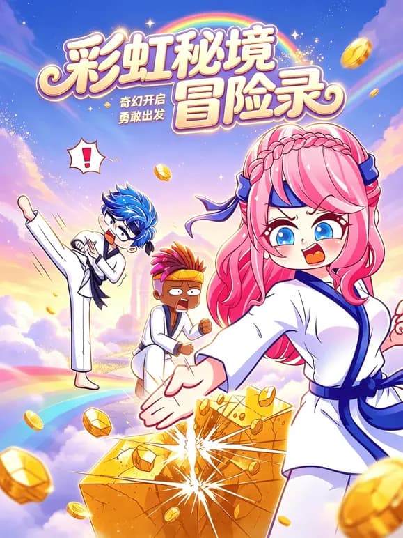 彩虹秘境冒险录海报