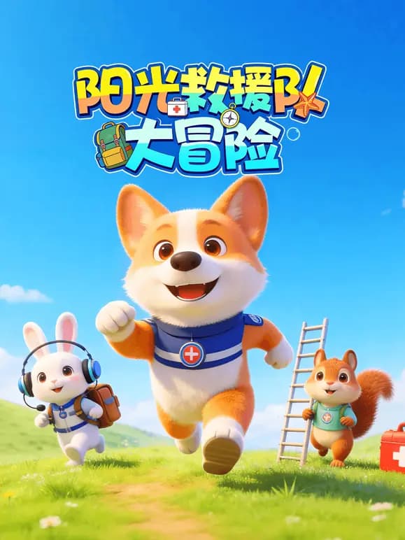 阳光救援队大冒险海报