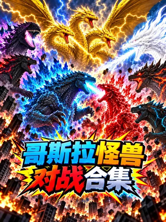 哥斯拉怪兽对战合集海报