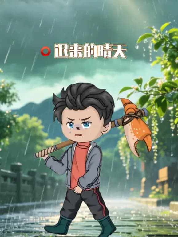 迟来的晴天海报