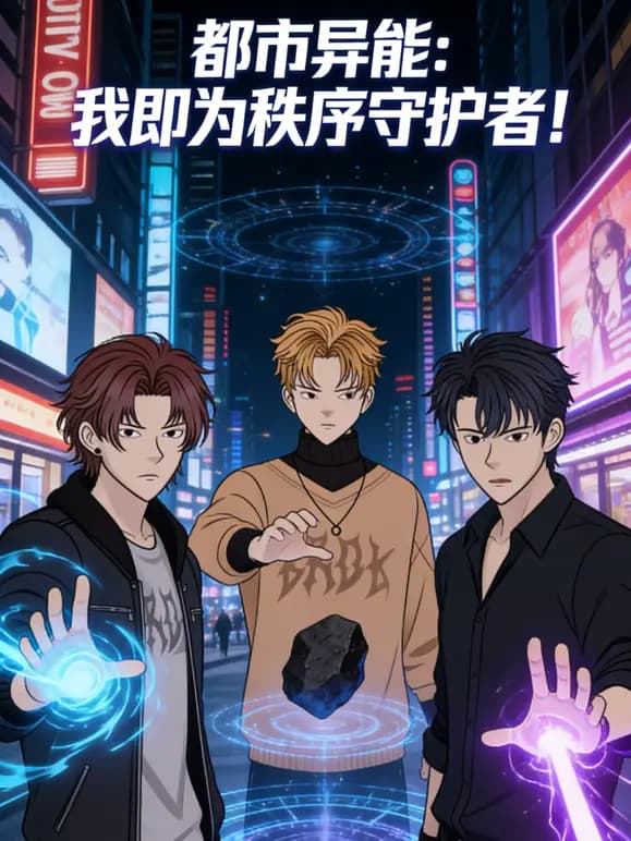 都市异能:我即为秩序守护者!动态漫画海报