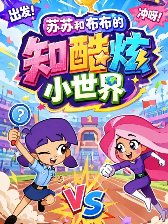 苏苏和布布的知酷炫小世界海报