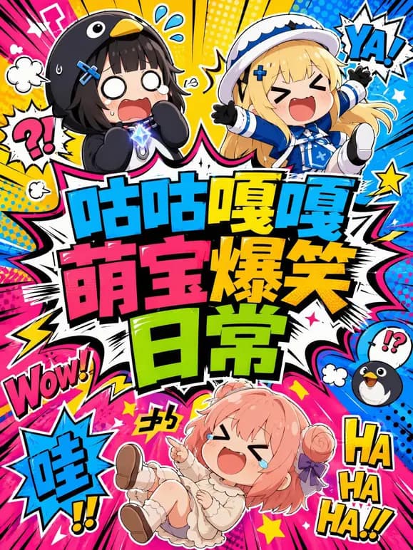 咕咕嘎嘎萌宝爆笑日常海报
