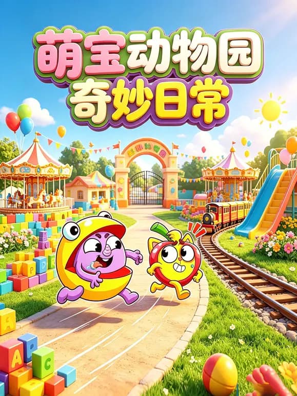 萌宝动物园奇妙日常海报