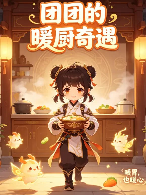 团团的暖厨奇遇海报