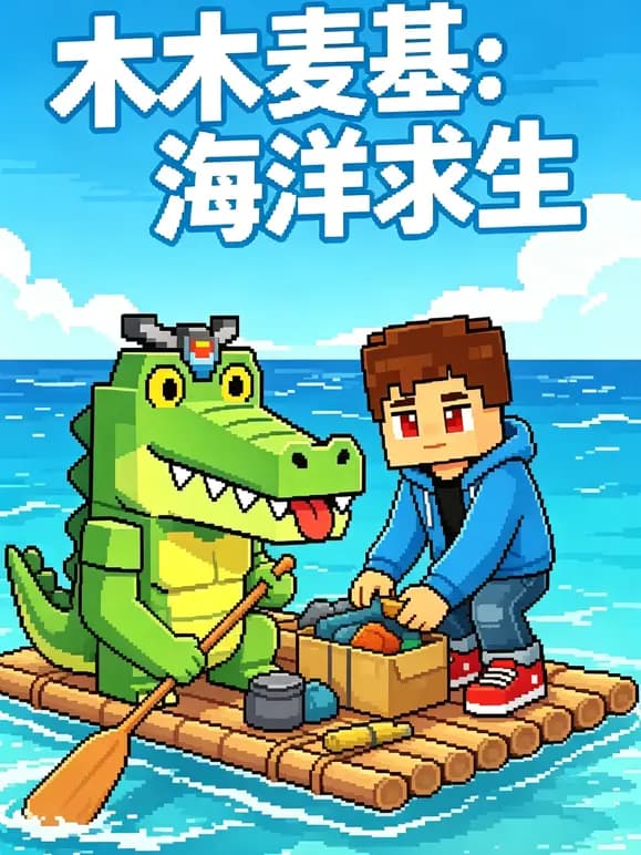 木木麦基:海洋求生海报