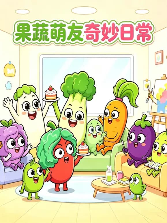 果蔬萌友奇妙日常海报
