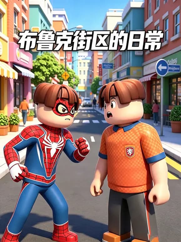布鲁克街区的日常海报