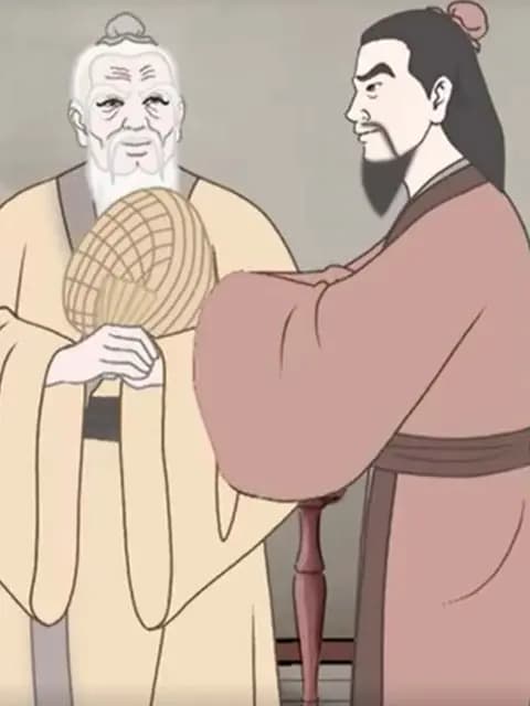 孔子见老子海报
