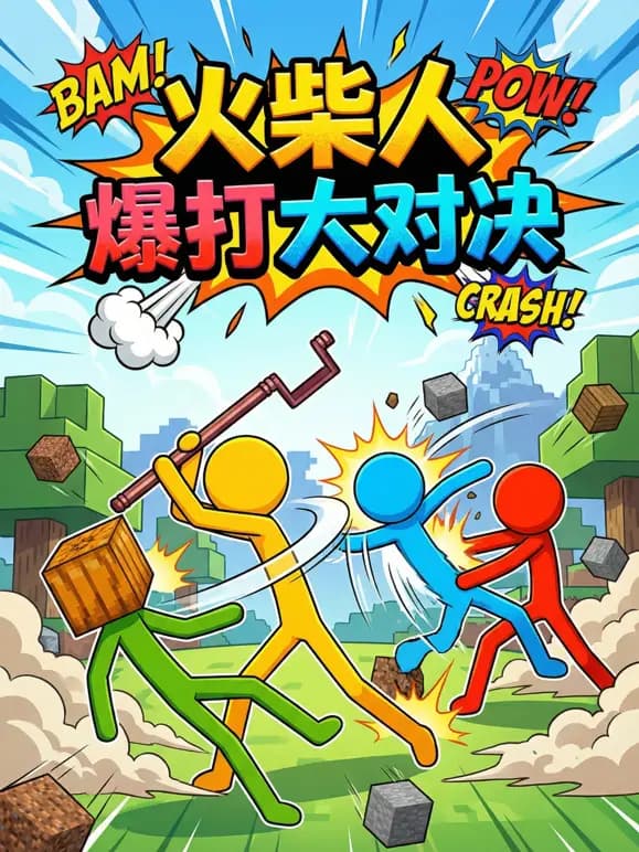 火柴人爆打大对决海报