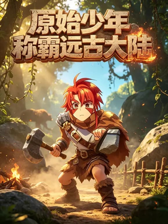 原始少年称霸远古大陆海报