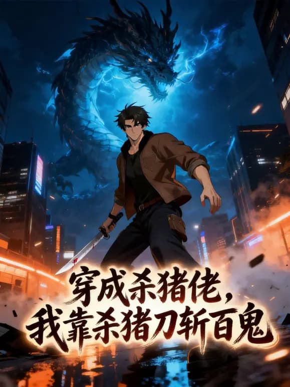 穿成杀猪佬,我靠杀猪刀斩百鬼动态漫画海报