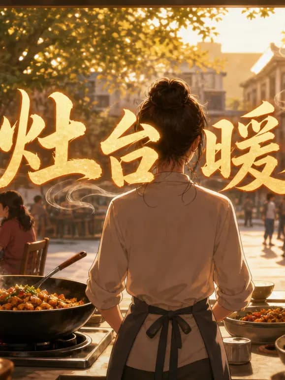 灶台暖香海报