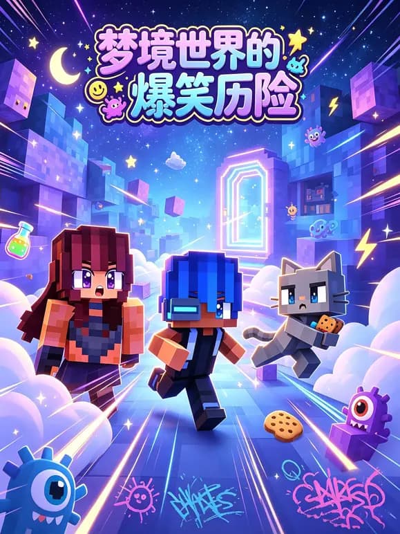 梦境世界的爆笑历险海报