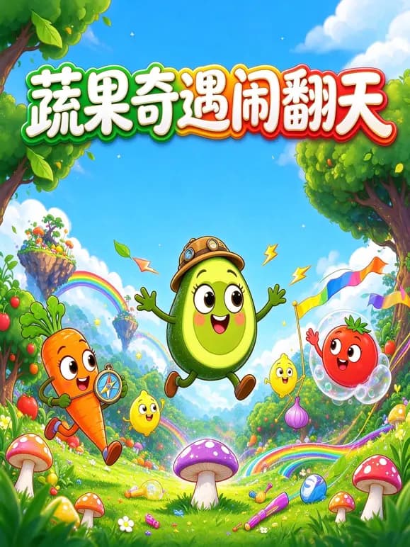 蔬果奇遇闹翻天海报
