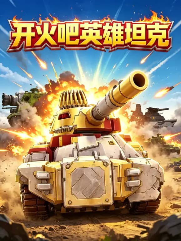 开火吧英雄坦克海报